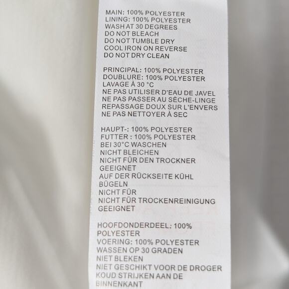 Boohoo Plus 20 Ivory Plunge Ruffle Midi Dress Short Sleeve Textured White Party - Picture 5 of 5